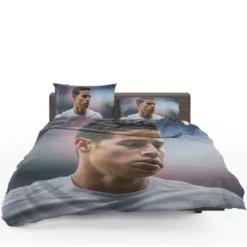James Rodriguez Excellent Real Madrid Football Player Bedding Set