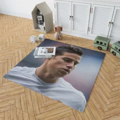 James Rodriguez Excellent Real Madrid Football Player Rug 1