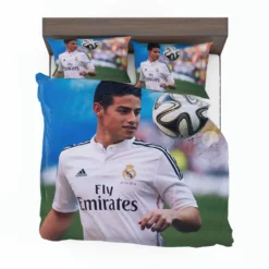 James Rodriguez Popular Real Madrid Football Player Bedding Set 1
