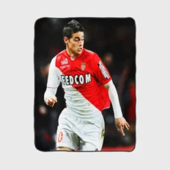 James Rodriguez Professional Football Soccer Player Fleece Blanket 1