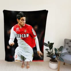 James Rodriguez Professional Football Soccer Player Fleece Blanket