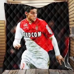 James Rodriguez Professional Football Soccer Player Quilt Blanket