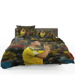 James Rodriguez Top Colombian Football Player Bedding Set