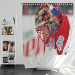 Jaroslav Halak Professional NHL Hockey Player Shower Curtain