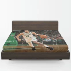 Jayson Tatum Professional NBA Basketball Player Fitted Sheet 1