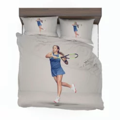 Jelena Ostapenko Popular Tennis Player Bedding Set 1