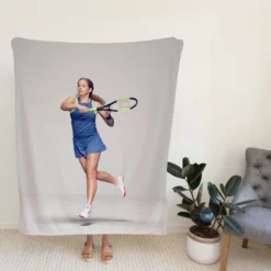 Jelena Ostapenko Popular Tennis Player Fleece Blanket