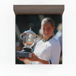 Jelena Ostapenko professional Tennis Player Fitted Sheet