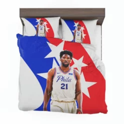 Joel Embiid Professional NBA Basketball Player Bedding Set 1