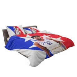 Joel Embiid Professional NBA Basketball Player Bedding Set 2