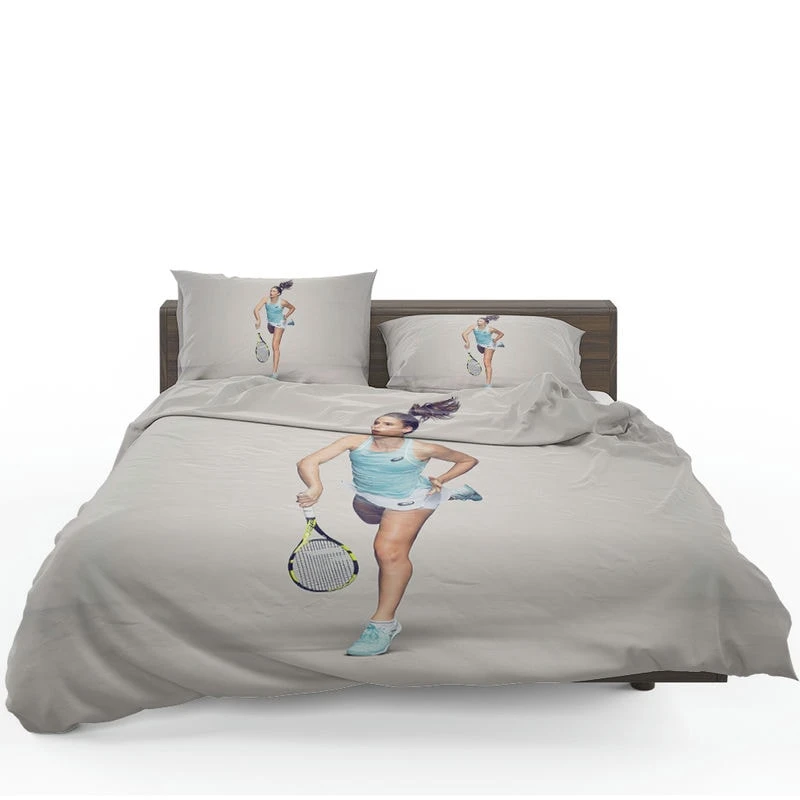 Johanna Konta Energetic British Tennis Player Bedding Set