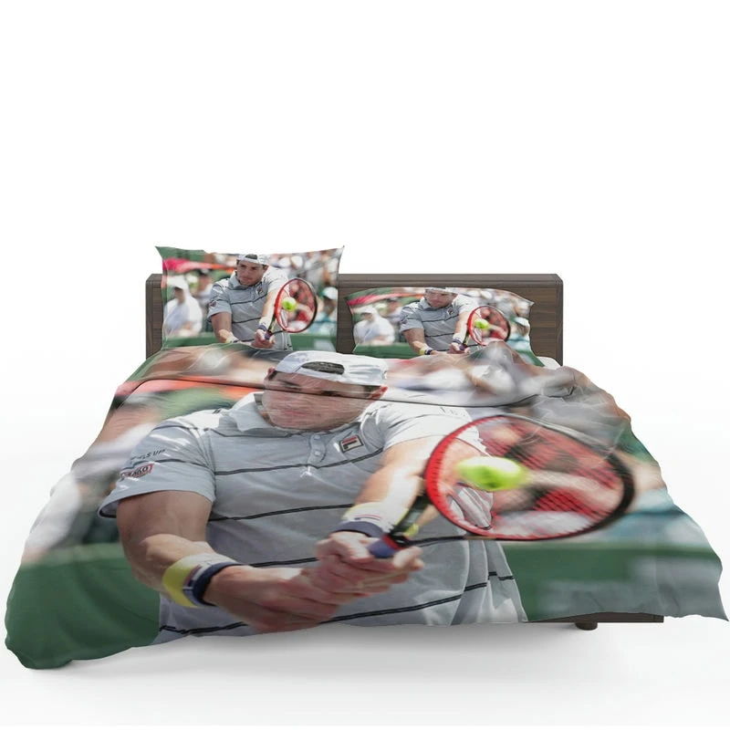 John Isner Professional American Tennis Player Bedding Set