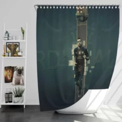 Jordi Alba Popular Barcelona Player Shower Curtain