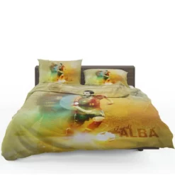 Jordi Alba Spanish Professional Football Club Bedding Set