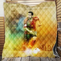 Jordi Alba Spanish Professional Football Club Quilt Blanket