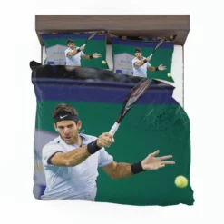 Juan Martin del Potro Argentinian Tennis Player Bedding Set 1