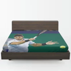 Juan Martin del Potro Argentinian Tennis Player Fitted Sheet 1