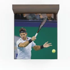 Juan Martin del Potro Argentinian Tennis Player Fitted Sheet