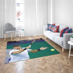 Juan Martin del Potro Argentinian Tennis Player Rug 2