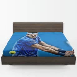 Juan Martin del Potro Excellent Argentinian Tennis Player Fitted Sheet 1