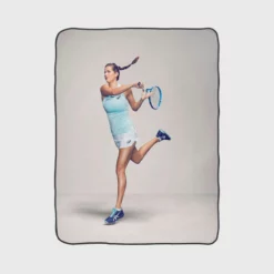 Julia GOrges German Professional Tennis Player Fleece Blanket 1