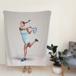 Julia GOrges German Professional Tennis Player Fleece Blanket