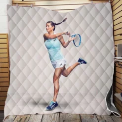Julia GOrges German Professional Tennis Player Quilt Blanket