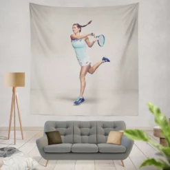 Julia GOrges German Professional Tennis Player Tapestry