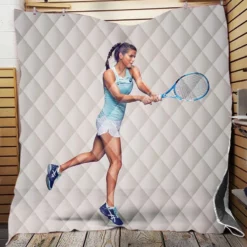 Julia GOrges Popular German Tennis Player Quilt Blanket