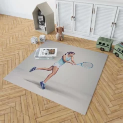 Julia GOrges Popular German Tennis Player Rug 1