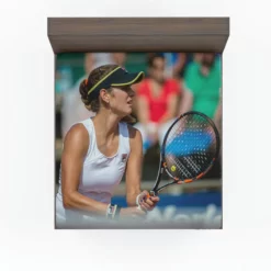Julia Goerges Top Ranked German Tennis Player Fitted Sheet