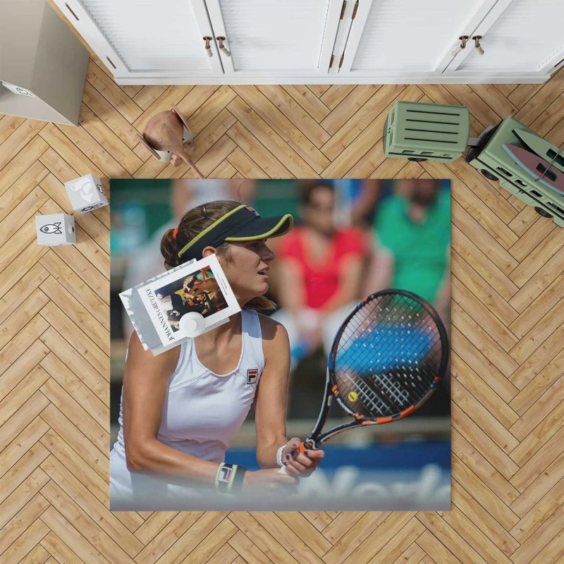 Julia Goerges Top Ranked German Tennis Player Rug