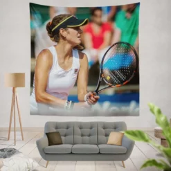 Julia Goerges Top Ranked German Tennis Player Tapestry