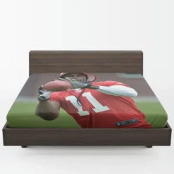 Julio Jones Classic NFL Football Player Fitted Sheet 1