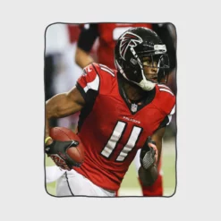 Julio Jones Energetic NFL Football Player Fleece Blanket 1