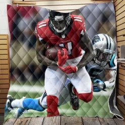 Julio Jones Popular NFL Football Player Quilt Blanket