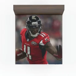 Julio Jones Professional NFL Football Player Fitted Sheet