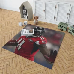 Julio Jones Professional NFL Football Player Rug 1