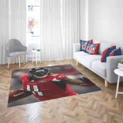 Julio Jones Professional NFL Football Player Rug 2