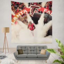 Julio Jones Strong NFL Football Player Tapestry