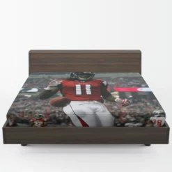 Julio Jones Top Ranked NFL Football Player Fitted Sheet 1