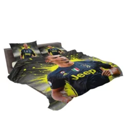 Juve Coppa Italia Sports Player Cristiano Ronaldo Bedding Set 2