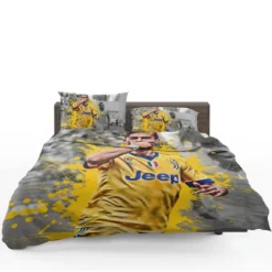 Juve Hulking Soccer Player Paulo Bruno Dybala Bedding Set