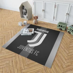 Juventus FC Classic Soccer Team Rug 1