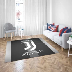 Juventus FC Classic Soccer Team Rug 2