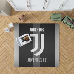 Juventus FC Classic Soccer Team Rug