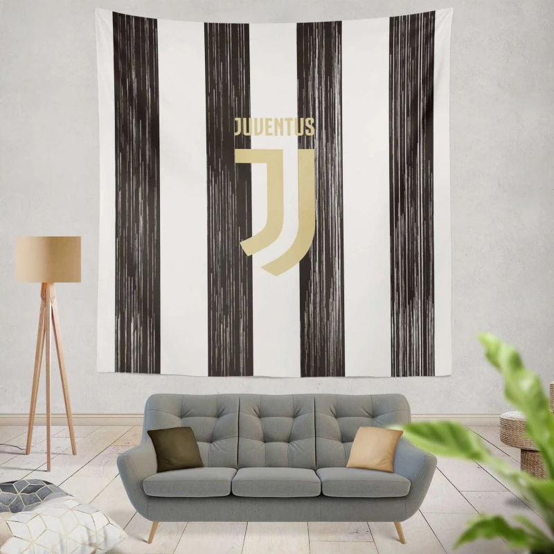 Juventus FC Strong Football Club Tapestry