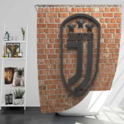 Juventus FC Ultimate Soccer Club Shower Curtain