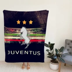 Juventus Football Club Logo Fleece Blanket