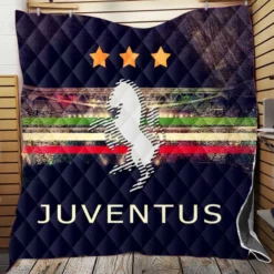 Juventus Football Club Logo Quilt Blanket